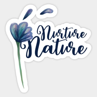 Nurture Nature Sticker